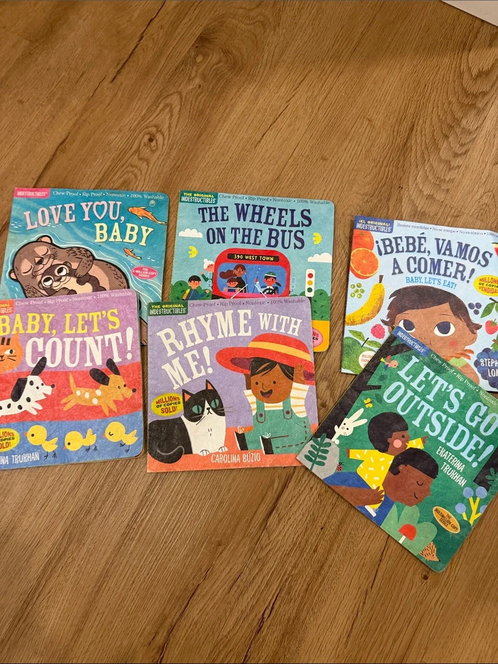 Colorful Baby Board Book Set - Multicolor Early Learning Stories